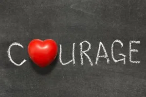 Se faire accompagner demande du courage